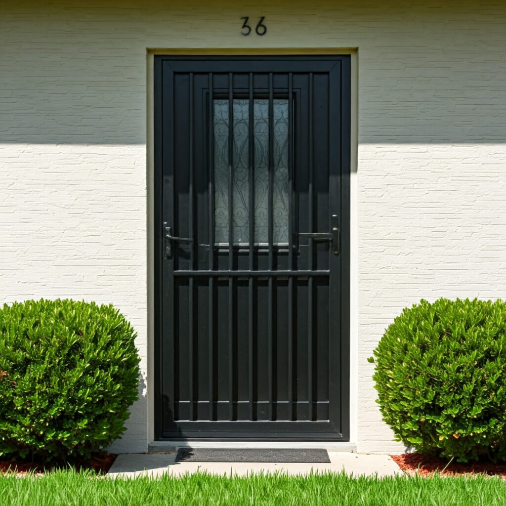 Porta de Aço no Campo de Santana